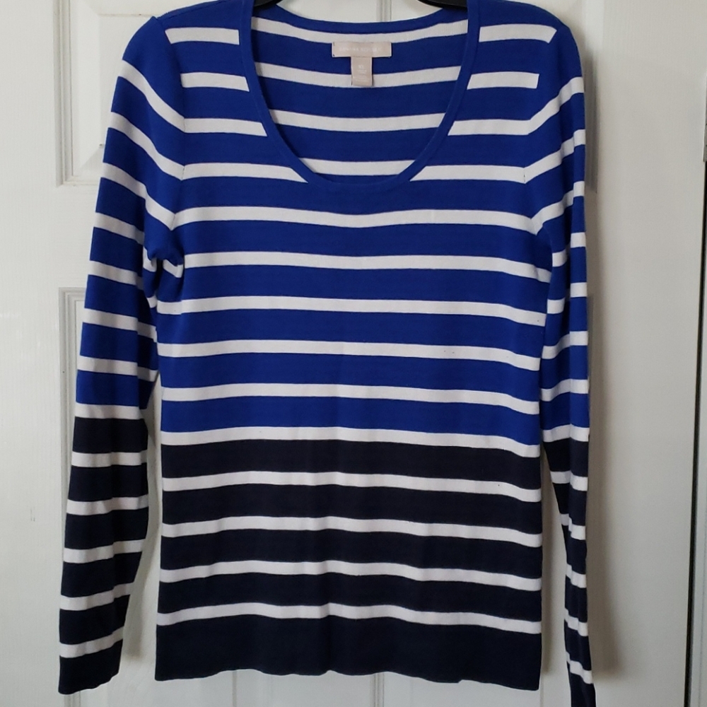 Striped sweater XL.